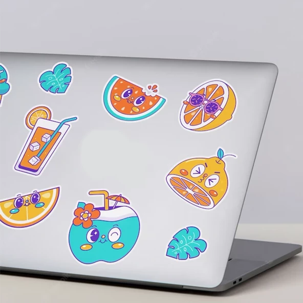 Çicekler-Flowers Sticker Seti - Resim 2