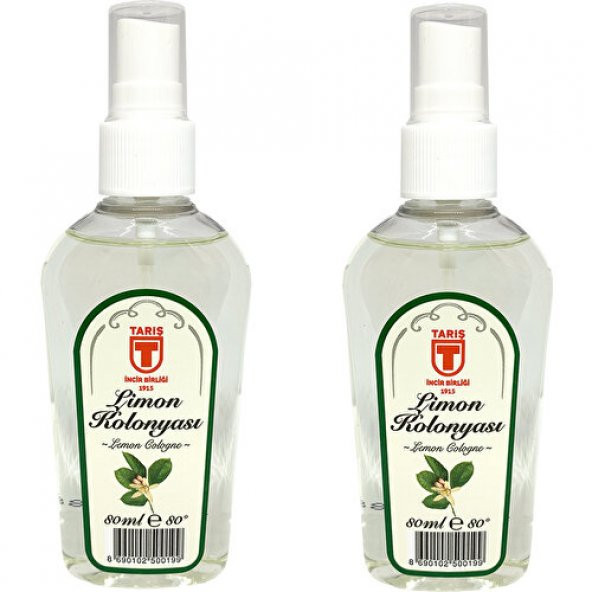 Tari̇ş Sprey Limon Kolonyası 80 ml - 2li ürün görseli 1