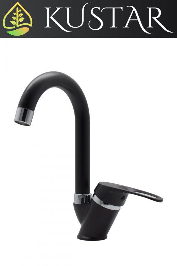 Kustar Cambridge Mix Aç Kapa Kısa Banyo Lavabo Bataryası ürün görseli 1