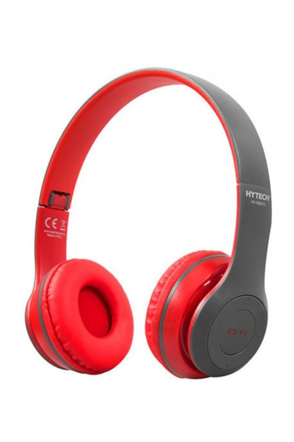 Hy-xbk70 Kırmızısiyah Bluetooth Kulaklık ürün görseli 1
