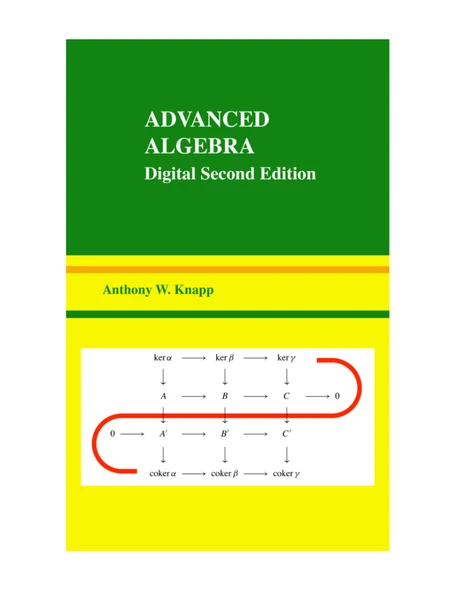 Advanced Algebra (2nd Ed.)  Anthony W. Knapp ürün görseli 1