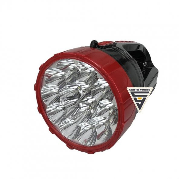 Power 21 Led 3W Kamp Avcı Balıkçı Şarjlı El Feneri Işıldak ürün görseli 1