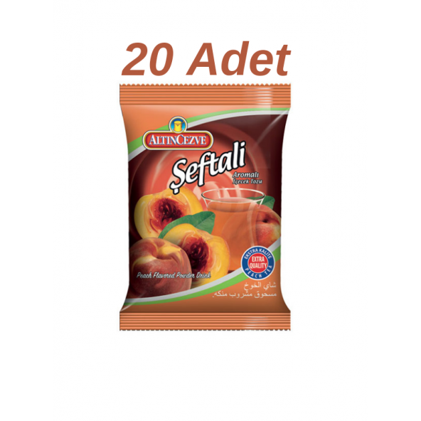 ALTINCEZVE ŞEFTALİ AROMALI İÇECEK TOZU ürün görseli 1