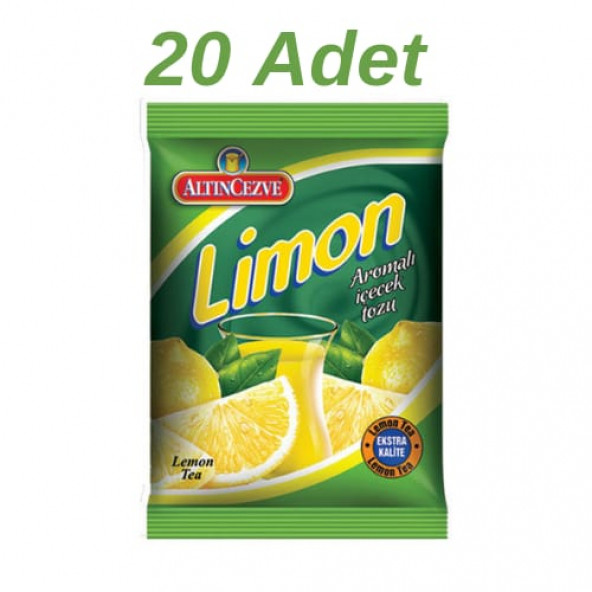 ALTINCEZVE LİMON AROMALI İÇECEK TOZU ürün görseli 1