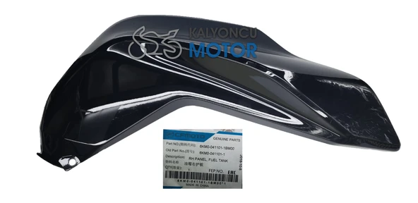 CF Moto NK 250 Benzin Deposu Sağ Plastik Kapak Parlak Siyah ürün görseli 1