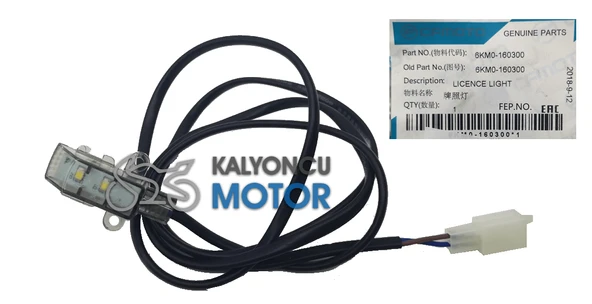 CF Moto NK 250 Plaka Lambası ürün görseli 1