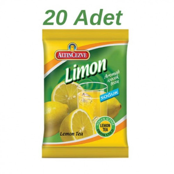 ALTINCEZVE LİMON AROMALI İÇECEK TOZU 450 GR ürün görseli 1