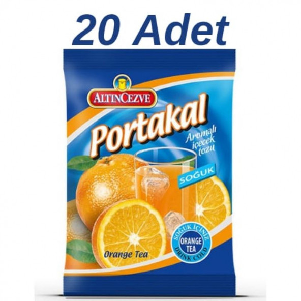 ALTINCEZVE PORTAKAL AROMALI İÇECEK TOZU 450 GR ürün görseli 1