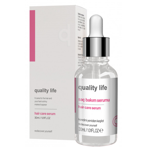 QL Argan Ve Keratin Saç Serumu (AŞIRI YIPRANMIŞ VE DÖKÜLEN SAÇLARA ÖZEL) Yıpranmış Saçlar İçin Bakım ürün görseli 1