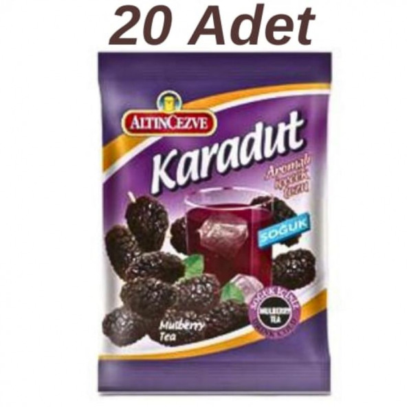 ALTINCEZVE KARADUT AROMALI İÇECEK TOZU 450 GR ürün görseli 1