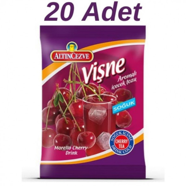 ALTINCEZVE VİŞNE AROMALI İÇECEK TOZU 450 GR ürün görseli 1