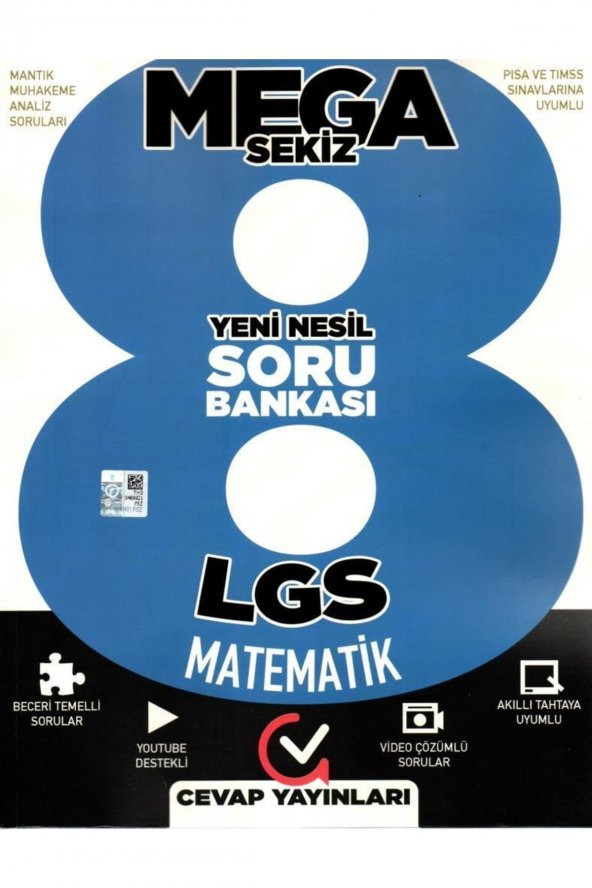 AÇI MEGA 8 LGS MATEMATİK SB ürün görseli 1
