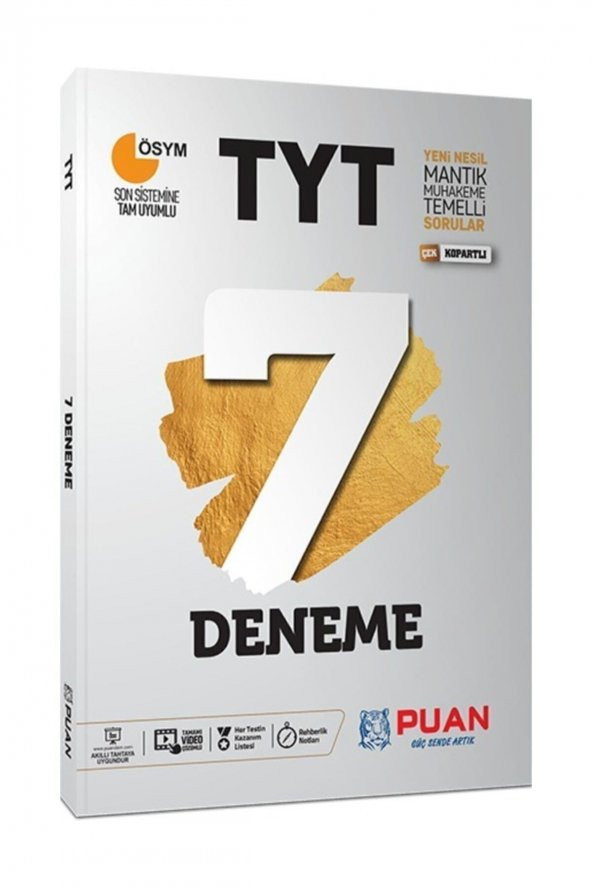 PUAN TYT 7 DENEME YENİ NESİL ürün görseli 1