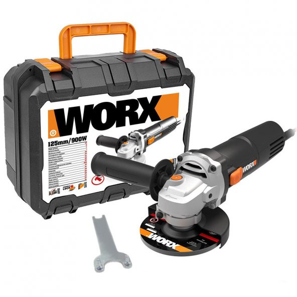 WORX WX718 900Watt 125mm Profesyonel Avuç Taşlama ürün görseli 1