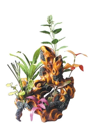 King Akvaryum Dekoru 200-U282 23x20x10.5 cm ÖLÇÜLERİNDE AKVARYUM DEKORU ürün görseli 1