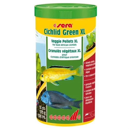 Sera Cichlid Green XL 1000 ml. Skt:11/2025 Orjinal Ambalajında ürün görseli 1