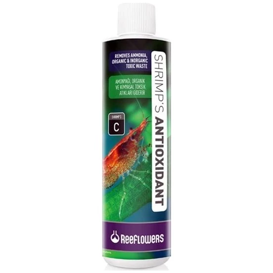 Reeflowers Shrimps Antioxidant 250 ml. Skt:09/2026 ürün görseli 1