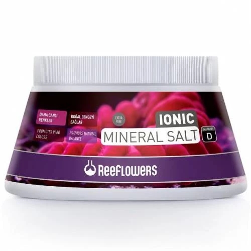 Reeflowers Ionic Mineral Salt-D 250 ml.  Okyanus Tuzu  Skt: 11/2026 ürün görseli 1