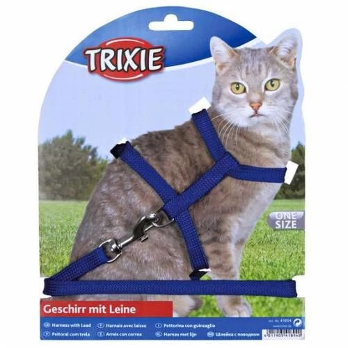 Trixie kedi göğüs tasma seti 22-42cm/10mm ürün görseli 1