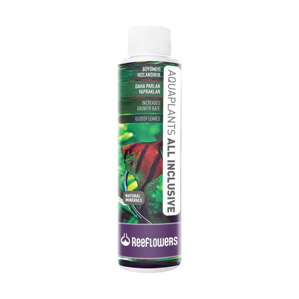 Reeflowers AquaPlants All Inclusive 500 ml.  Skt:04/2029       Bitki Sıvı Gübre, Büyümeyi Hızlandırır, Daha Parlak Yapraklar ürün görseli 1