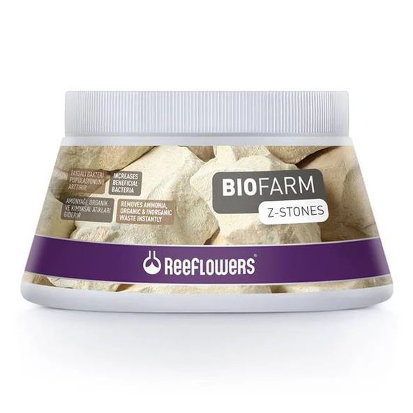 Reeflowers BioFarm Z Stones 1000 ml. Skt:01/2026 Faydalı Bakteri Popülasyonunu Arttırır ürün görseli 1