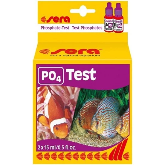 Sera PO4 Fosfat 60 Adet Test 2x15 ml. Skt:05/2028 ürün görseli 1