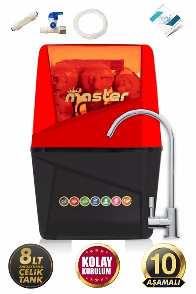 Master 10 Aşamalı Mineralli Su Arıtma Cihazı ürün görseli 1