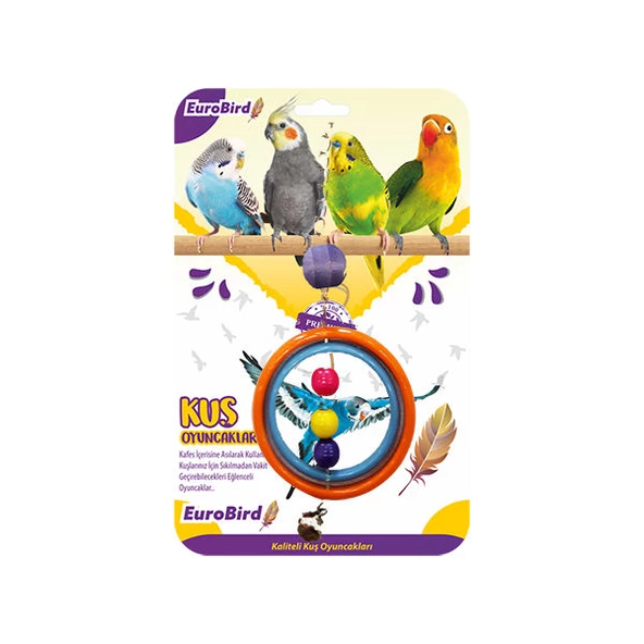 EuroBird Kuş Oyuncağı İkili Halka (KY48) ürün görseli 1