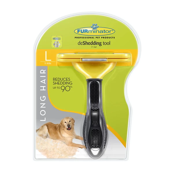 Furminator Long Hair L Dog Lacivert Yeni Seri Orjinal Garantili Bandrollü ürün görseli 1