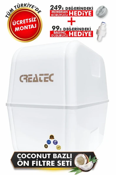 Createc 10 Aşamalı Multimineralli Su Arıtma Cihazı ürün görseli 1