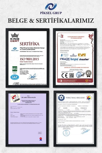 Createc 10 Aşamalı Pompalı Multimineralli Su Arıtma Cihazı - Resim 9