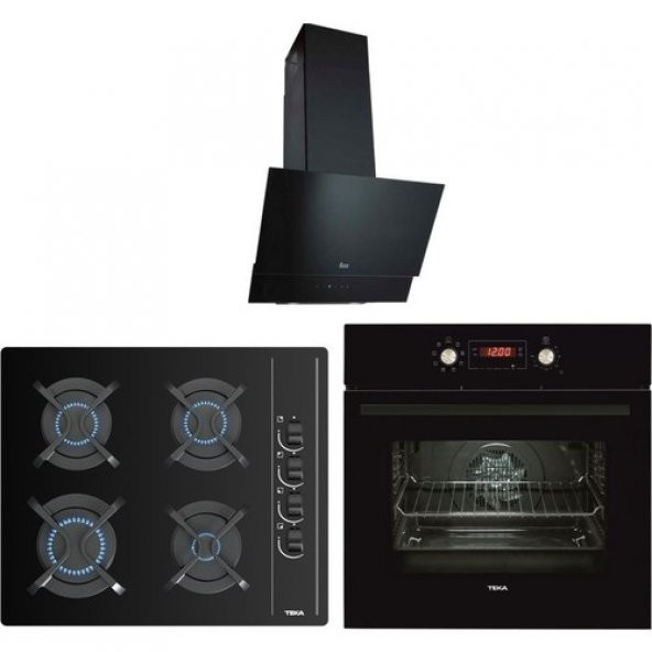 Teka Chef 7 Ankastre Set (Hak 627 Bk - Gbc 64002 Kbc -Tvt 60.1 B) ürün görseli 1