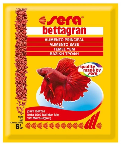 Sera Bettagran 5 gr. Beta Balığı Yemi Skt:11/2028 ürün görseli 1