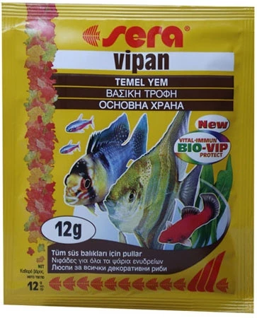Sera Vipan 12gr Pul Balık Yemi Orjinal Paketinde Skt: 10/2028 ürün görseli 1