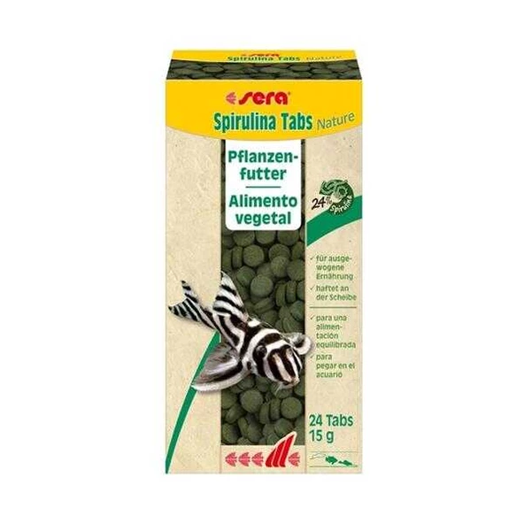 Sera Spirulina Nature Tabs 24 Tablet Skt :11/2028 Orjinal Kutusunda ürün görseli 1
