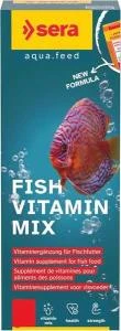Sera Fish Vitamin Mix 15 ml Balık Vitamini  Skt:01/2029 Tatlı su, tuzlu su ve havuz balıkları için damla ürün görseli 1