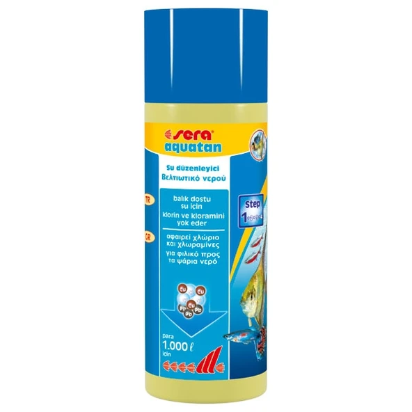 Sera Aquatan 250 ml. Akvaryum Suyu Düzenleyici Skt: 01/2031 ürün görseli 1
