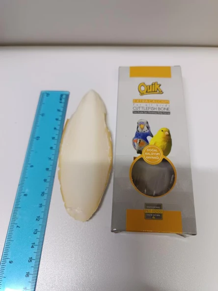 Quik Mürekkep Balığı Kemiği Küçük 12x4 cm SKT:12/2026 ürün görseli 1