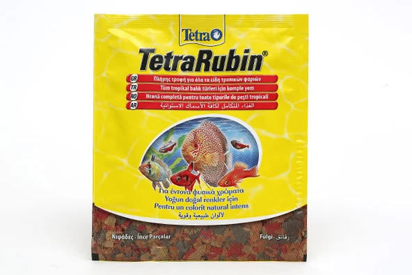 Tetra Rubin Flakes 12GR Skt:07/2028 ürün görseli 1