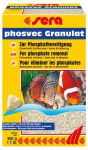 Sera Phosvec Granulat 500 gr. Fosfat Düşürücü Dış Filtre Malzemesi ürün görseli 1