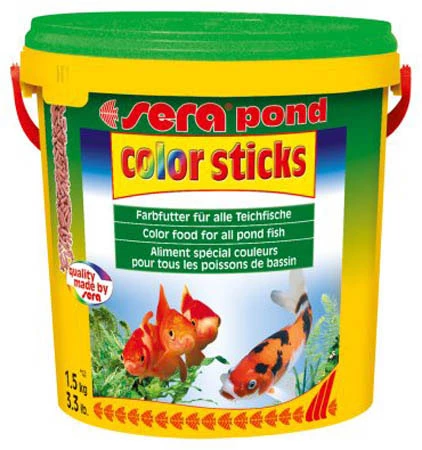 Sera Pond Color Sticks Nature 10 lt Skt: 05/2028 Orjinal Kovasında 1,8 kg ürün görseli 1