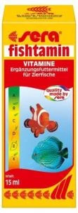 Sera Fishtamin 100 ml Skt: 08/2027 Tatlı su, tuzlu su ve havuz balıkları için damla ürün görseli 1