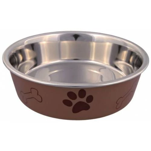 Trixie köpek paslanmaz mama ve su kabı 2,00l/ø21cm ürün görseli 1