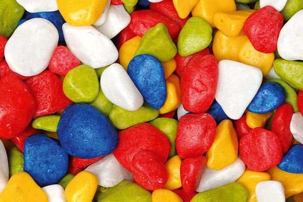 Vitasand REF-179 Karışık Renkli Çakıl 350 gr 10 mm ürün görseli 1