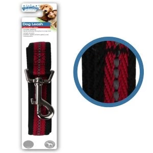 Pawise Köpek Uzatma Kırmızı Yansıtıcılı S 1.2 m 25 MM ürün görseli 1