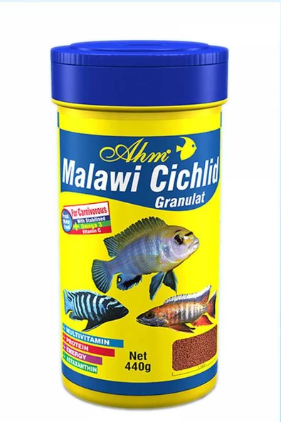 Ahm Malawi Cichlid Granulat 1000 ml Skt :05/2028 ürün görseli 1