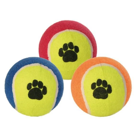 Trixie köpek oyuncağı  tenis topu 12 cm ürün görseli 1