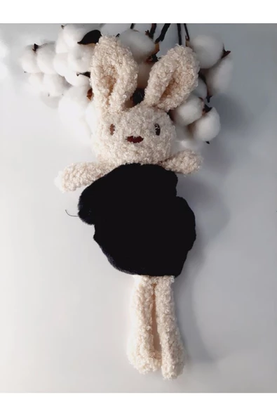 Tavşanlı Havlu Peluş Simit Toka - Resim 6