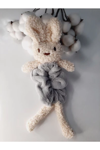 Tavşanlı Havlu Peluş Simit Toka - Resim 3