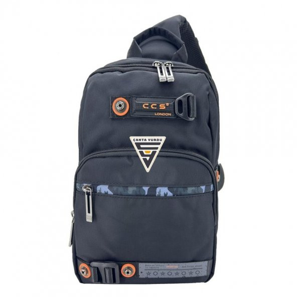 Ççs London 51532 Slingbag Sırt ve Göğüs Çantası Siyah ürün görseli 1